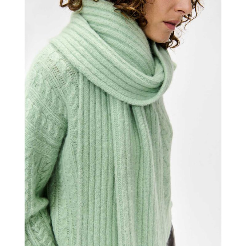 Veronika Maine Chunky Alpaca Merino Scarf image number 3